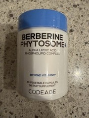 Codeage Berberine Phytosome+ Supplement Berberine HCL Alpha Lipoic Acid 60 Caps