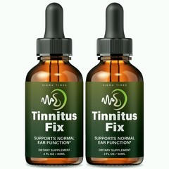 (2 Pack) Tinnitus Fix – Premium Liquid Drops for Ear and Hearing Support