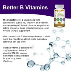 Vitamin B Complex Supplement-Super B Vitamin,Immune Boost,Energy,Metabolism