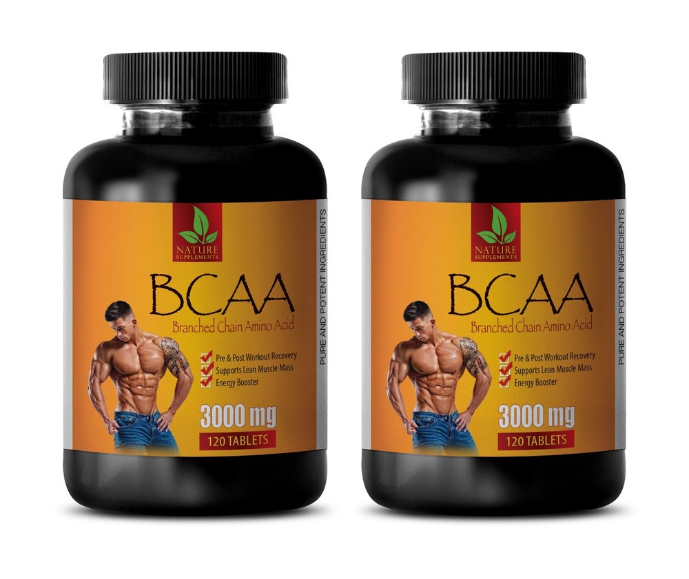 amino acid complex – BCAA 3000mg – super mass gainer – 2 Bottles