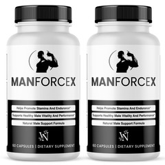 Manforcex, Man Force X for Men Stamina Endurance Performance Support Formula 120