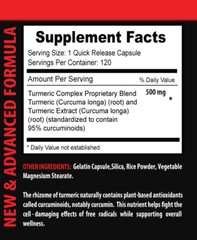 anti inflammatory tumeric – TURMERIC CURCUMIN COMPLEX 1B – turmeric capsules
