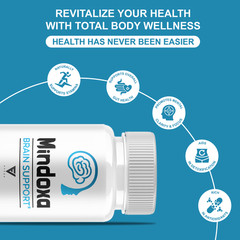 (5 Pack) Mindoxa Brain Support Pills, Mind Oxa Supplement (300 Capsules)