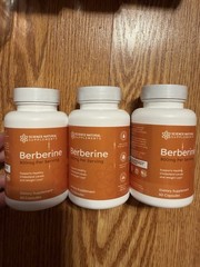 3 pack Science Natural Supplements Berberine 800mg Capsules Berberine HCl 60 C