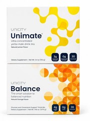 Combo-Unicity Unimate LEMON and Unicity Balance Natural Orange Flavor