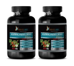 energy support – ASHWAGANDHA COMPLEX 770mg – liver detox – 2 Bottles