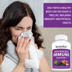 Advanced Immune Support w/ Black Elderberry & Camu Camu – Immune Supplement