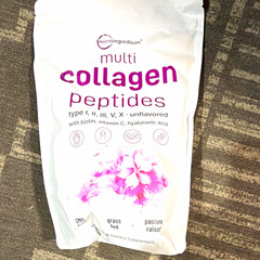 Micro Ingredients Multi Collagen Peptides Powder Unflavored Grass Fed 1 lb