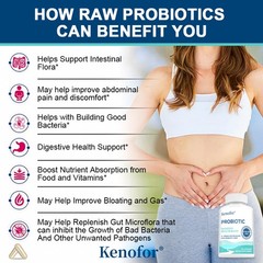 Probiotic Complex 2.75 Billion CFU, Digestive Health Support 30/60/120 Capsules