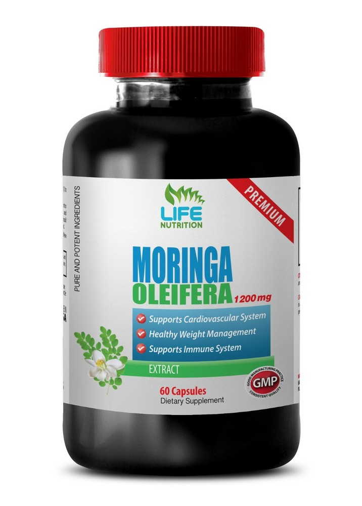 anti inflammatory – MORINGA OLEIFERA 1200mg – lower cholesterol naturally 1B