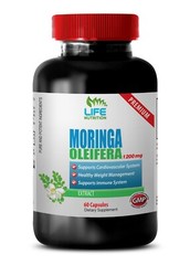 Organic Growth – MORINGA OLEIFERA – Plant-Based Protein 1 Bottle 60 Capsules