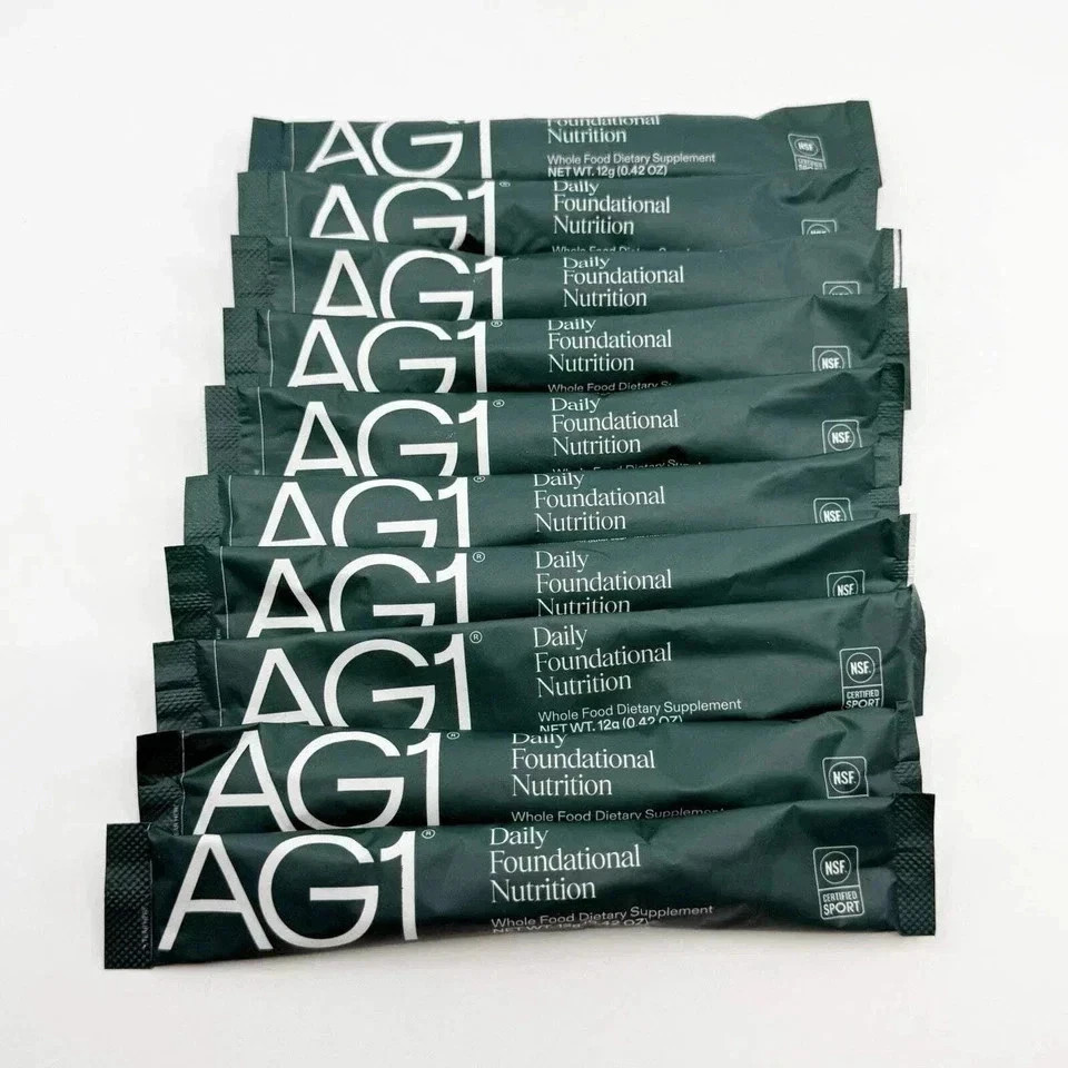 AG1 Athletic Greens 40 Pack Sample Set 12g Individual Packets *Read*