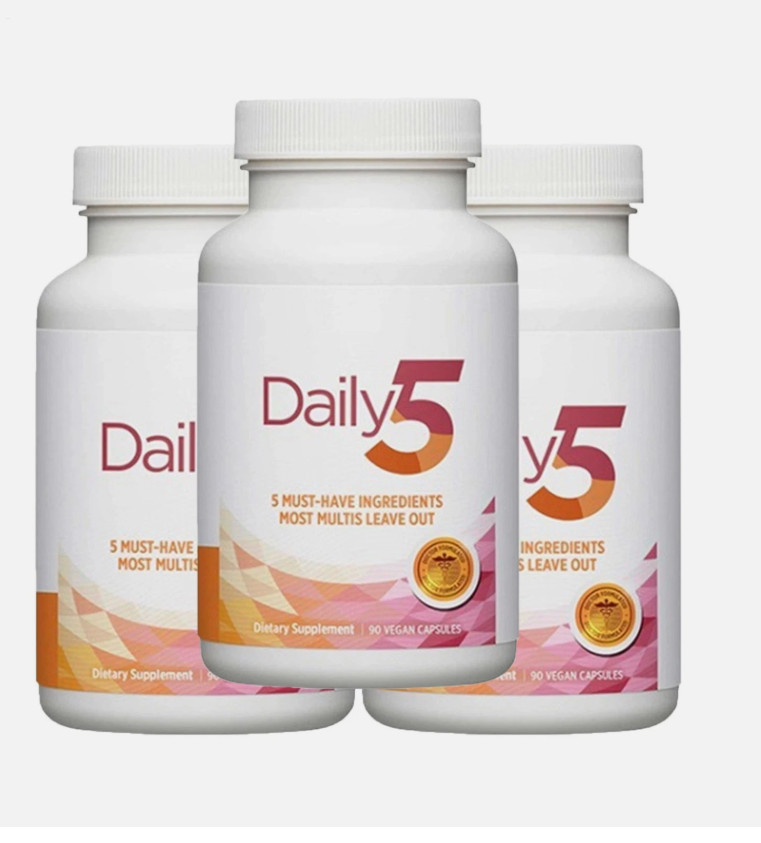 Doctors&rsquo; Preferred Daily5 90 3PACK Capsules Dietary Supplement Vegan
