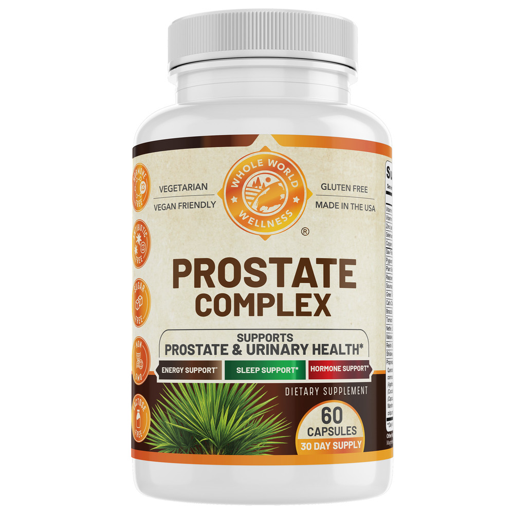 Advanced Prostate Complex. Prostate Support for Mens Urinary Health. USA Made.