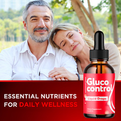 (3 Pack) Gluco Control Blood Support Drops Advanced Vitamin Supplement 2ML