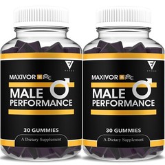 (2 Pack) Maxivor Gummies, Maxvor Performance Gummy Supplement (2 Month Supply)