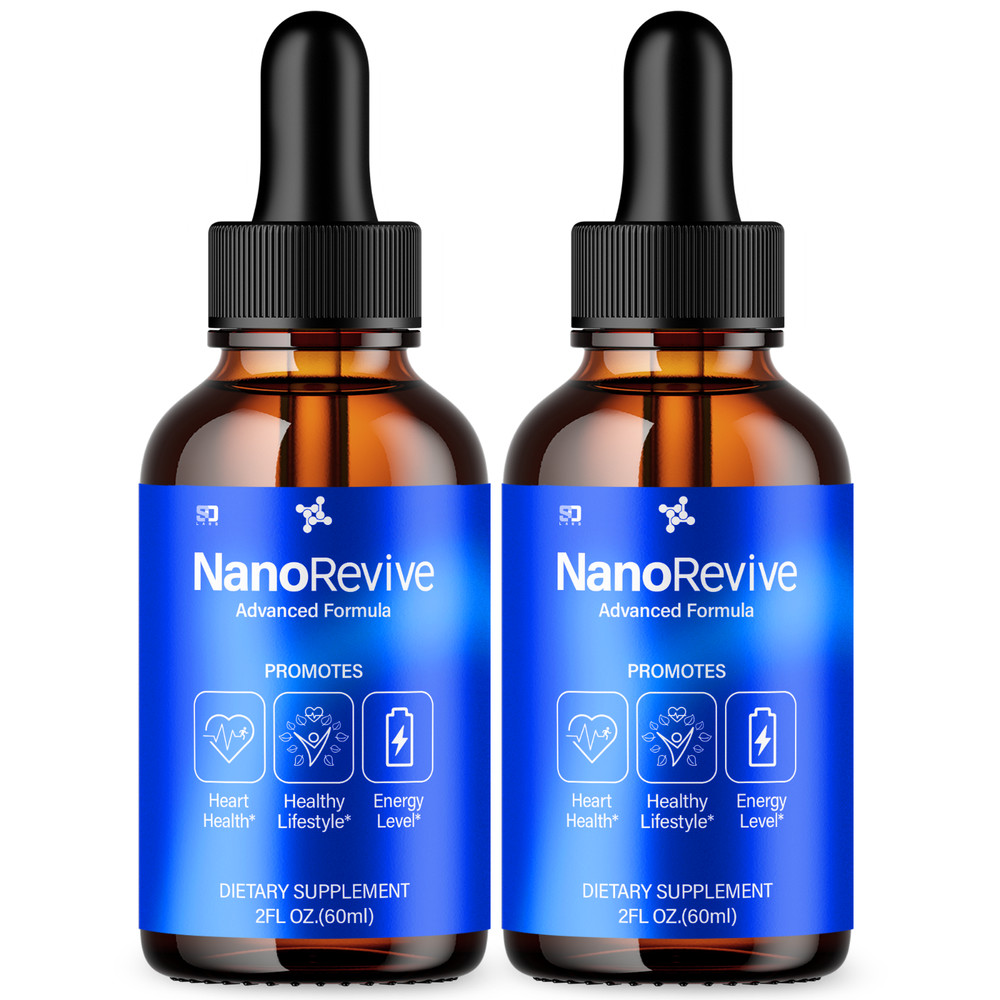 (2 Pack) Nano Revive Ear Drops – For Tinnitus Supports, Ear Relief & Comfort