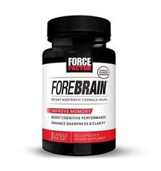 Force Factor Forebrain Memory + Cognitive Support 550mg Nootropic Capsules 30