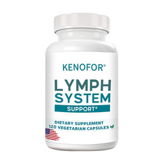 Lymph System Support Supplement with Extract Echinacea Purpurea Dandelion,Detox
