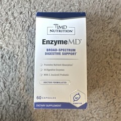 1MD Nutrition EnzymeMD Digestive Support Doctor Formulated 60 Capsules