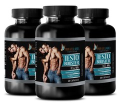 Energy, Stamina, Endurance – TESTO BOOSTER 855mg – 3 Bottle 180 Capsules