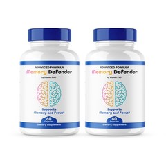 (2 Pack) Memory Defender Capsules, Official Memory Defender Support Supplement
