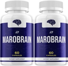 (2 Pack) Marobrain Supplement Capsules – Marobrain Natural Blend Memory Focus