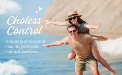 Choless Control Balanced Herbal Complex with Niacin Policosanol Guggul Cayenne 1