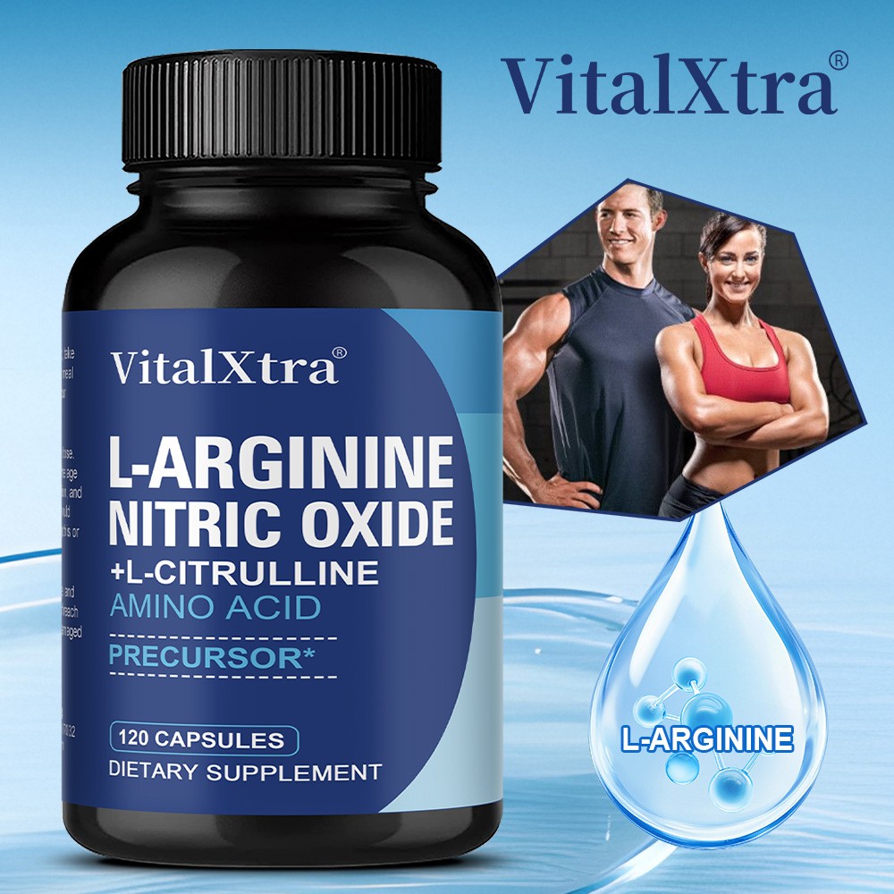 Nitric Oxide Supplement for Performance, Endurance,Muscle Support 120 Capsules