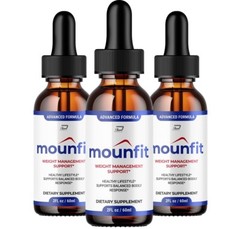 (3 Pack) Mounfit Drops Healthy Formula – Moun fit Liquid All Natural Healthy…