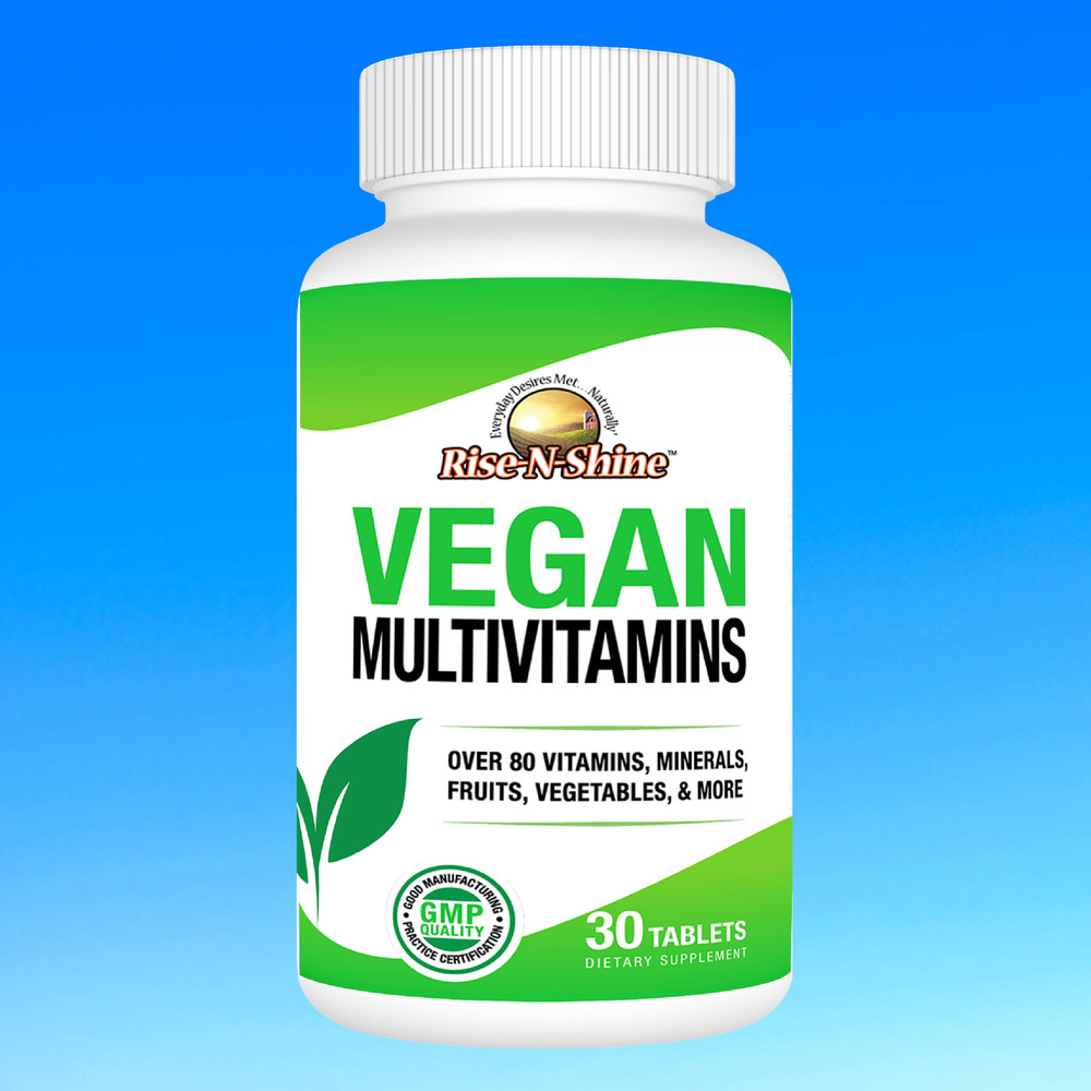VEGAN MultiVitamins – Immune Support for Men & Women, 30 Count