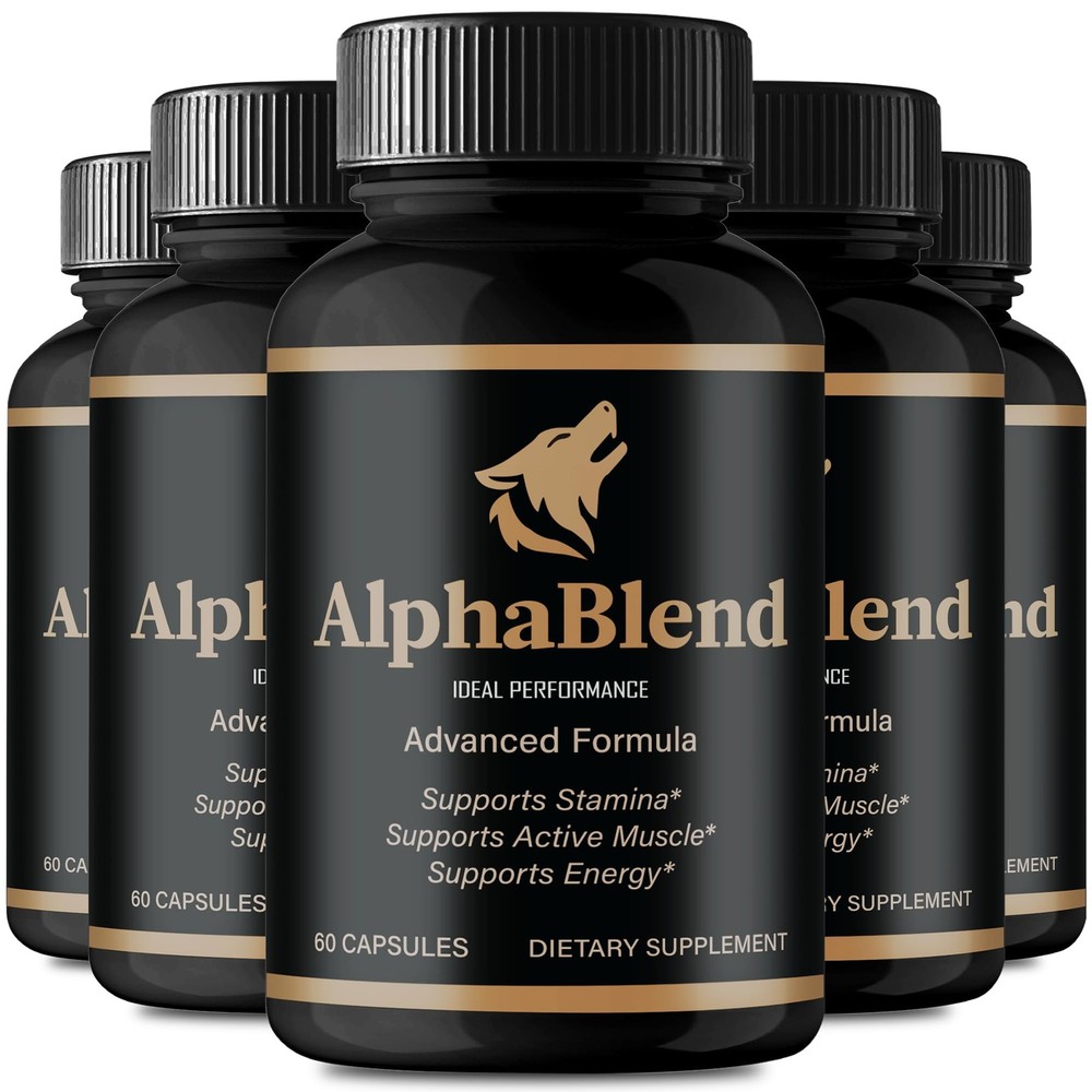Alpha Blend General Wellness Supplement – 300 Capsules (5 Pack)