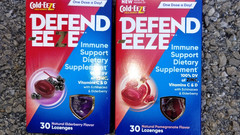 2 Cold-Eeze Defend-Eeze Elderberry Echinacea Logenzes Immune Support 60/30 each