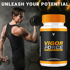 Vigor Force Supplement for Men VigorForce Max Strength (60 Capsules)