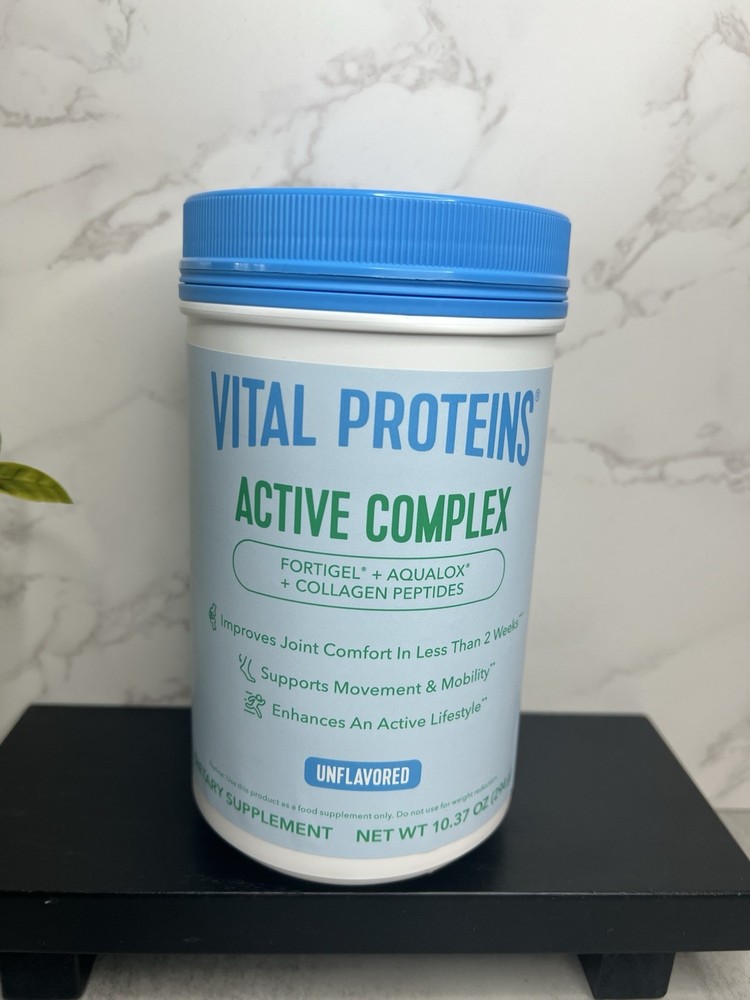 Vital Proteins Active Complex Collagen Peptides Unflavored 10.37 oz Exp 08/2027