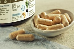 Gelatinized Black Maca Root Capsules – Certified Organic, Fresh Harvest GMO-Free