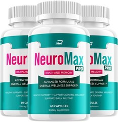(3 Pack) NeuroMax Pro Supplement Capsules – NeuroMax Pro All Natural Memory