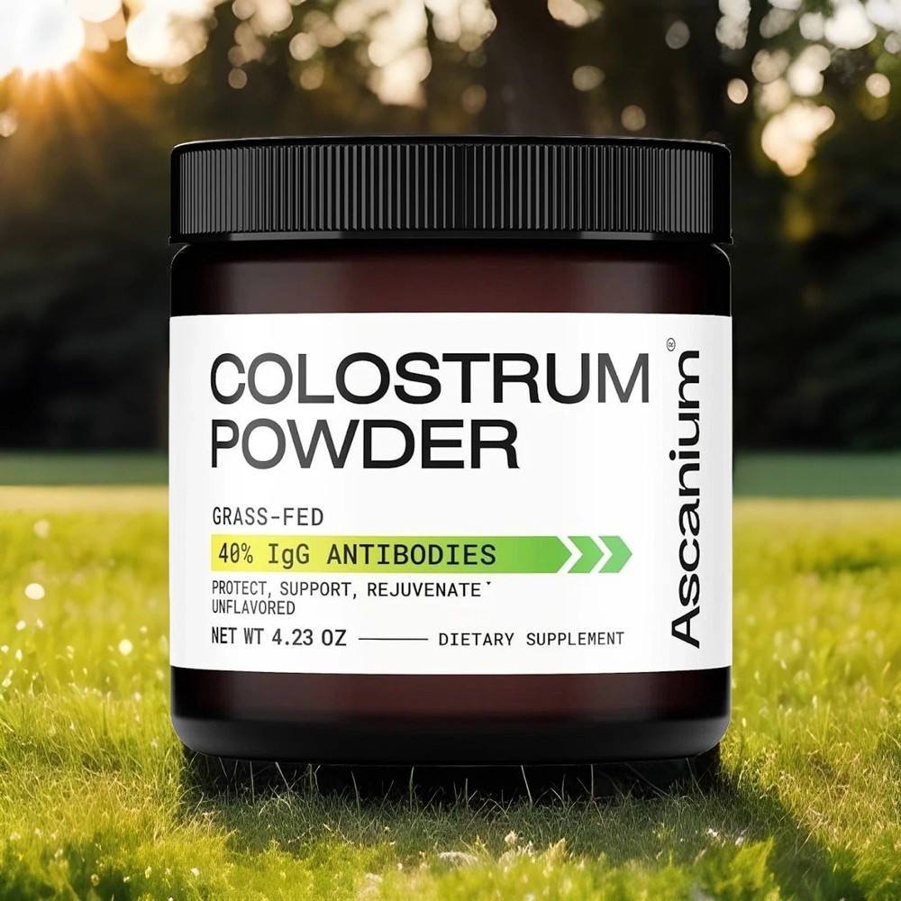 🆕 Ascanium Colostrum Powder Grass Fed Supplement Powder Gut, Immune Health