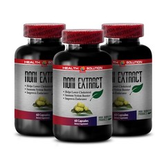 Noni Positive Mood – NONI EXTRACT – Noni Daily Wellness 3 Bottles 180 Capsules
