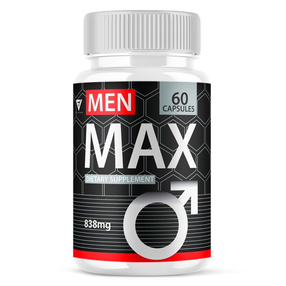 Men Max Capsules, MenMax Advanced Performance Pills (60 Capsules)