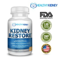 Kidney Cleanse Restore Supplement Function Creatinine Health Renal Detox 2 Pack