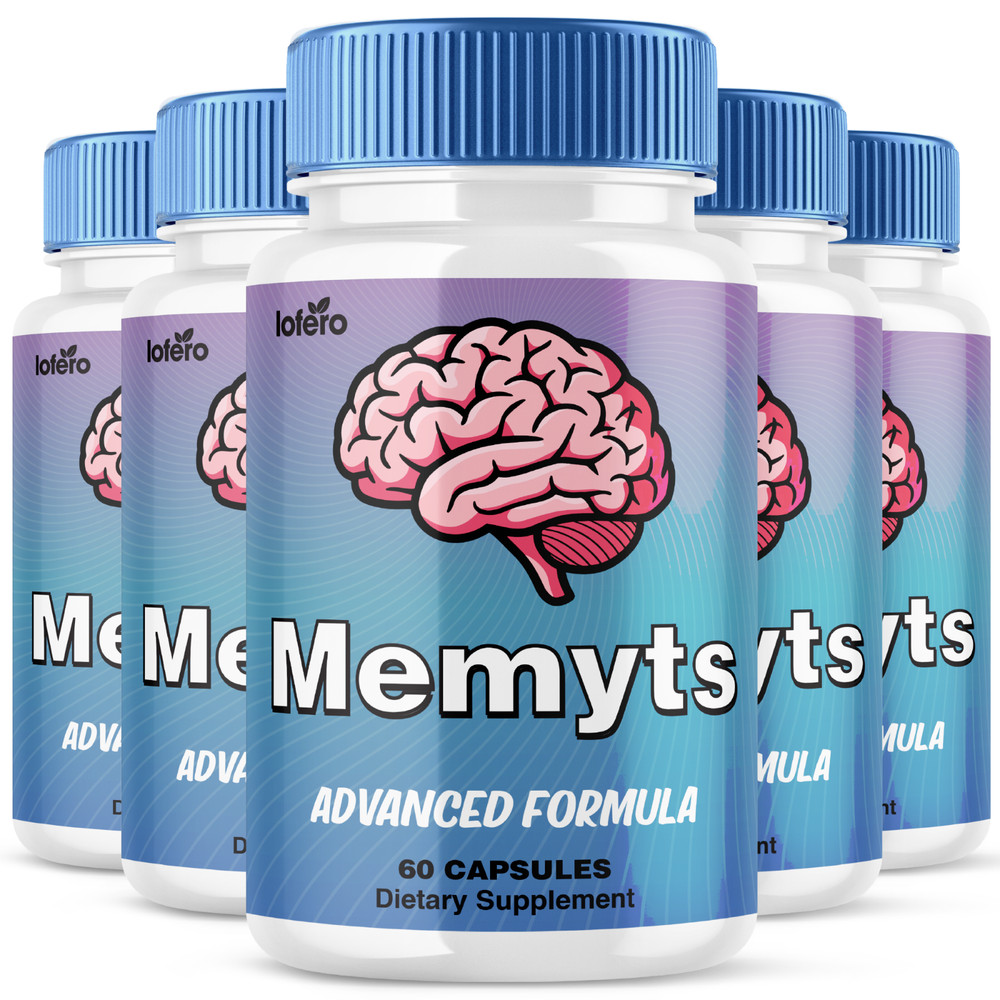 (5 Pack) Memyts Nootropic Natural Formula Brain and Memory Supplement (300 ct)