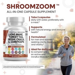 Lion Mane Mushroom Complex 20 In 1 Mushroom Supplement