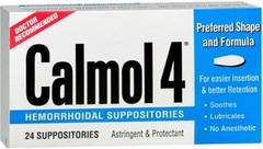 Hemorrhoidal Suppositories 24 Each (Pack of 3)
