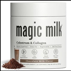 Magic Milk Colostrum & Collagen “Chocolate Flavor”support Gut Health ,skin,hair