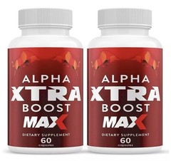 (2 Pack) Alpha Xtra Boost MAX for Men Capsules AlphaXtraBoost Vitamin Complex