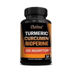 Turmeric Curcumin Highest Potency 95% 2500mg with BioPerine Black Pepper Extract