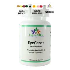 Vision Support Formula: Bilberry, Vit C, E, Omega 3, Copper,CoQ10, 120 capsules.