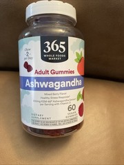Whole Foods 365 Ashwagandha Adult Gummies, 60 Count, 8/27