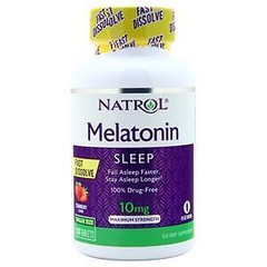 Natrol Melatonin Fast Dissolve (10mg) Strawberry 100 tabs